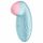 Vibratore per clitoride ricaricabile Satisfyer Tropical Tip in forma di pappagallo tropicale (blu) 