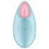 Certainly! The translation of the product name from Hungarian to Italian is:

Satisfyer Tropical Tip - vibratore intelligente per clitoride (blu)