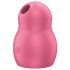 Satisfyer Pro To Go 1 - Stimolatore del clitoride a onde d'aria ricaricabile (rosso)