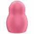 Satisfyer Pro To Go 1 - stimolatore clitorideo a onde d'aria ricaricabile (rosso)