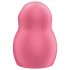 Satisfyer Pro To Go 1 - Stimolatore del clitoride a onde d'aria ricaricabile (rosso)