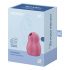 Stimolatore Clitorideo Ricaricabile Satisfyer Pro To Go 1 - Onde d'Aria e Vibrazione (Rosso) 