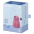 Satisfyer Pro To Go 1 - stimolatore clitorideo a onde d'aria ricaricabile (rosso)