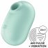 Stimolatore Clitorideo Satisfyer Pro To Go 2 con Aspirazione e Vibrazione, Ricaricabile (Menta) 