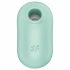 Stimolatore Clitorideo Satisfyer Pro To Go 2 con Aspirazione e Vibrazione, Ricaricabile (Menta) 