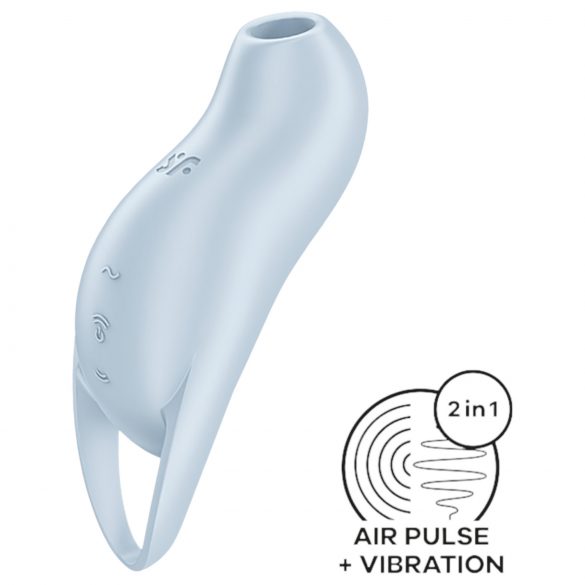 Satisfyer Pocket Pro 1 - stimolatore clitorideo ad onde d'aria (blu)