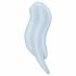 Satisfyer Pocket Pro 1 - Stimolatore di clitoride a onde d'aria con batteria ricaricabile (blu) 