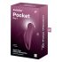 Satisfyer Pocket Pro 1 - Stimolatore Clitorideo Ricaricabile con Tecnologia ad Onde d'Aria (Viola) 