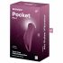 Satisfyer Pocket Pro 1 - Stimolatore Clitorideo Ricaricabile con Tecnologia ad Onde d'Aria (Viola) 