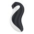 Stimolatore per Clitoride Orca Satisfyer a Impulsi d'Aria Impermeabile (Bianco-Nero) 