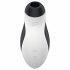 Stimolatore per Clitoride Orca Satisfyer a Impulsi d'Aria Impermeabile (Bianco-Nero) 