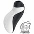 Stimolatore per Clitoride Orca Satisfyer a Impulsi d'Aria Impermeabile (Bianco-Nero) 