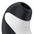 Stimolatore per Clitoride Orca Satisfyer a Impulsi d'Aria Impermeabile (Bianco-Nero) 