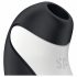 Stimolatore per Clitoride Orca Satisfyer a Impulsi d'Aria Impermeabile (Bianco-Nero) 