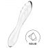 Satisfyer Dazzling Crystal 1 - Dildo in vetro a doppia estremità (trasparente)