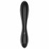 Satisfyer Dazzling Crystal 1 - Double-ended Glass Dildo (Black) 