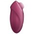 Satisfyer Tap & Climax 1 - Vibratore e stimolatore clitorideo 2 in 1 (rosso)