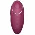 Satisfyer Tap & Climax 1 - 2in1 vibratore e stimolatore del clitoride (rosso)