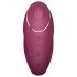 Satisfyer Tap & Climax 1 - Vibratore e stimolatore clitorideo 2 in 1 (rosso)