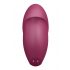 Satisfyer Tap & Climax 1 - Vibratore e Stimolatore Clitorideo 2in1 (rosso) 