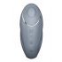 Satisfyer Tap & Climax 1 - Vibratore e Stimolatore Clitorideo 2in1 (Grigio) 