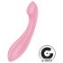 Satisfyer G-Force - vibratore ricaricabile resistente all'acqua per punto G (rosa)