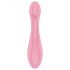 Satisfyer G-Force - vibratore ricaricabile resistente all'acqua per punto G (rosa)