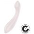 Satisfyer G-Force - vibratore ricaricabile e impermeabile per il punto G (beige)