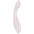 Satisfyer G-Force - vibratore ricaricabile e impermeabile per il punto G (beige)