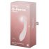 Satisfyer G-Force - vibratore ricaricabile e impermeabile per il punto G (beige)