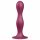 Dildo Satisfyer Doppia Palla-R con ventosa e sfere ponderate (rosso) 