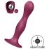 Satisfyer Double Ball-R - dildo appesantito con base a ventosa (rosso)