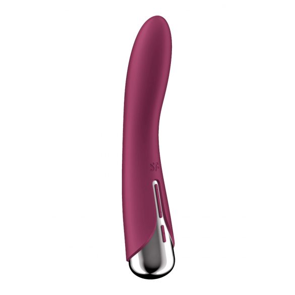 Satisfyer Spinning Vibe 1 - Vibratore punto G a testa rotante (rosso) 