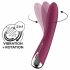 Satisfyer Spinning Vibe 1 - Vibratore punto G a testa rotante (rosso) 