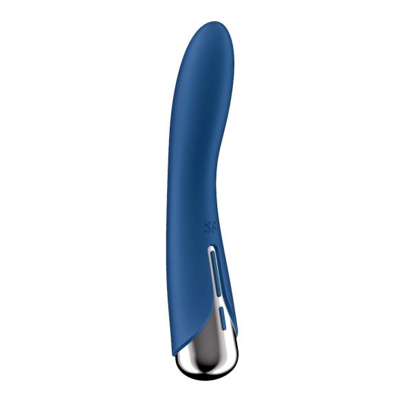 Satisfyer Vibe Rotante 1 - Vibratore per il Punto G con Testa Rotante (Blu) 