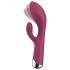 Satisfyer Spinning Rabbit 1 - vibratore rotante con braccio clitorideo (rosso)