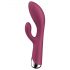 Satisfyer Spinning Rabbit 1 - vibratore rotante con braccio clitorideo (rosso)