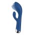 Satisfyer Spinning Rabbit 1 - Vibratore rotante con leva di rotazione (blu) 