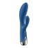 Satisfyer Spinning Rabbit 1 - Vibratore rotante con leva di rotazione (blu) 