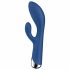 Satisfyer Spinning Rabbit 1 - Vibratore rotante con leva di rotazione (blu) 