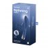 Satisfyer Spinning Rabbit 1 - Vibratore rotante con leva di rotazione (blu) 