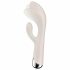 Satisfyer Spinning Rabbit 1 - vibratore rotante con leva di rotazione (beige) 