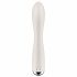 Satisfyer Spinning Rabbit 1 - vibratore rotante con leva di rotazione (beige) 