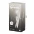 Satisfyer Spinning Rabbit 1 - vibratore rotante con leva di rotazione (beige) 