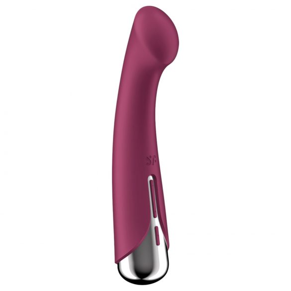 Satisfyer Spinning G-Spot 1 - vibratore punto G con testa rotante (rosso)