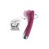 Satisfyer Spinning G-Spot 1 - Vibratore per il punto G a testa rotante (rosso) 