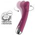 Satisfyer Spinning G-Spot 1 - vibratore punto G con testa rotante (rosso)