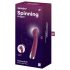 Satisfyer Spinning G-Spot 1 - vibratore punto G con testa rotante (rosso)