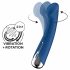 Satisfyer Rotante Punto G 1 - Vibratore per Punto G con Testina Rotante (Blu) 