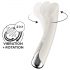 Satisfyer Spinning G-Spot 1 - vibratore punto G con testa rotante (beige)